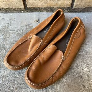 Sperry Top-Sider Davenport Venetian Tan Leather Driver Loafers Men’s 10